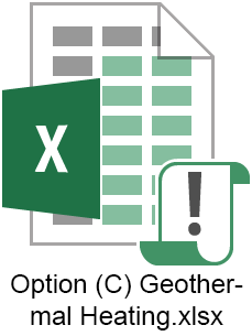 Option C Geothermal heating